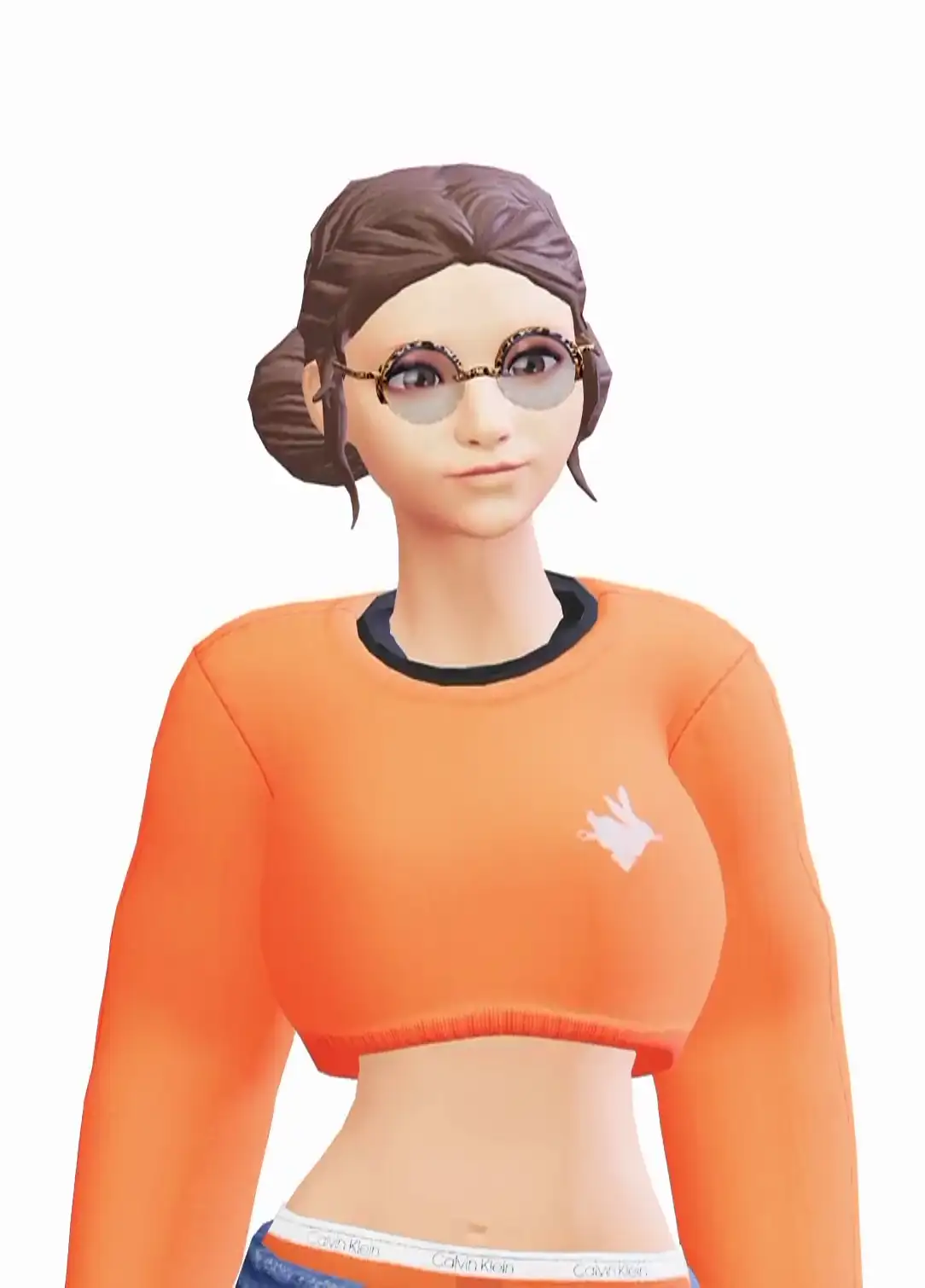 A spatial agent (dani) idle expression