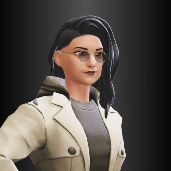 Nyra, a calm and professional spatial agent offering wise insights and poise